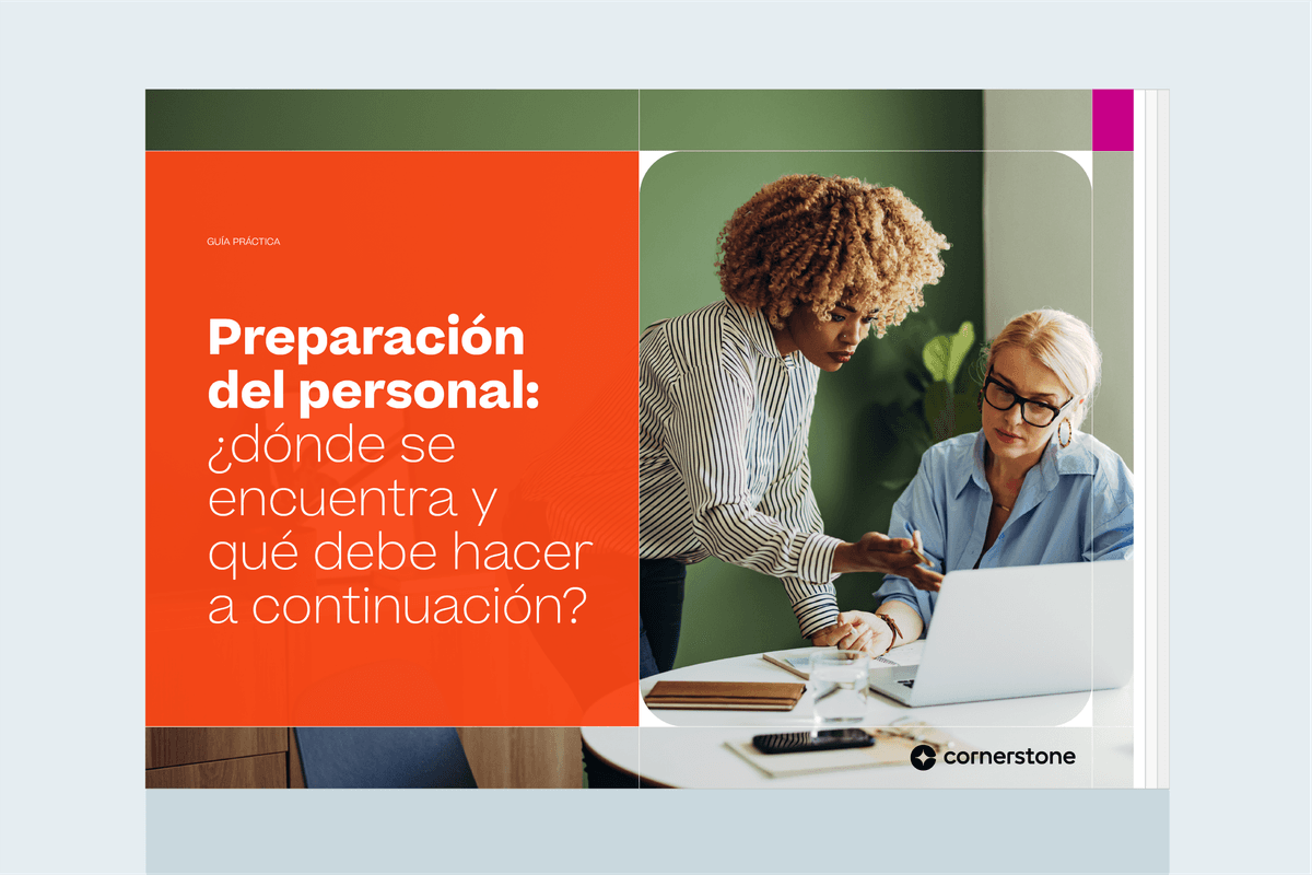 Preparación del personal: ¿dónde se encuentra y qué debe hacer a continuación?